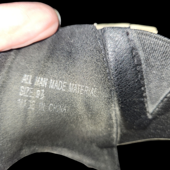 Restricted Shoes Restricted Leopard Print Crisscross Black Wedge